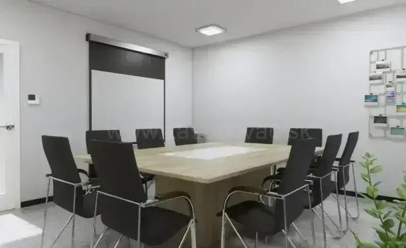 Konferenčný rokovací stôl RS 250 obdĺžnik_sklo